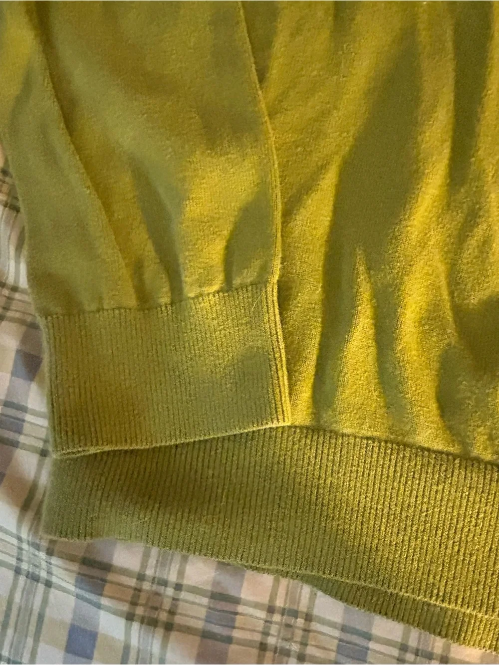 Tommy Hilfiger Men's Lime Green Crewneck Sweater